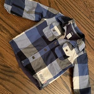 18 Month Fleece Lined Flannel ~ Like New